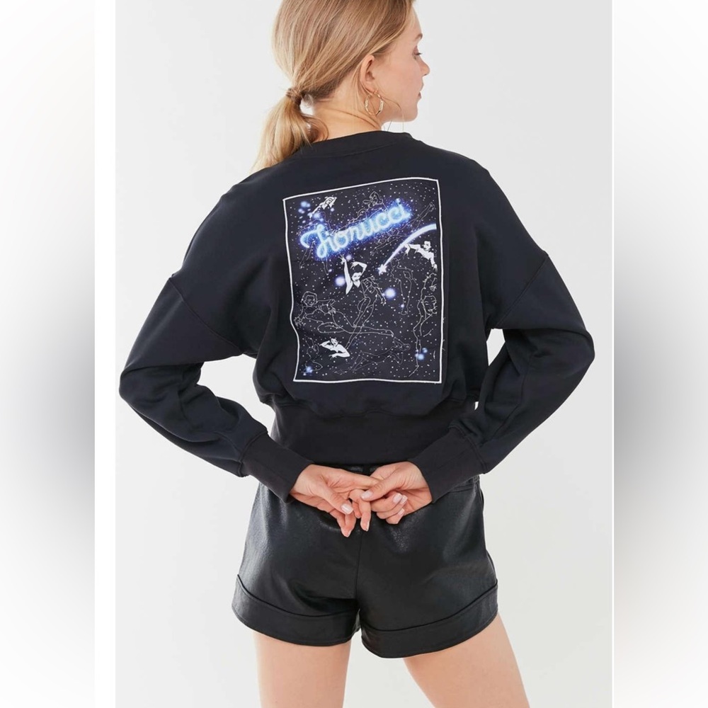 Adidas Original Fiorucci crew black sweatshirt M